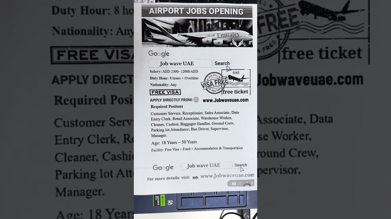 UAE Airport Careers 2025 | Apply for Jobs in Dubai, Abu Dhabi & Sharjah