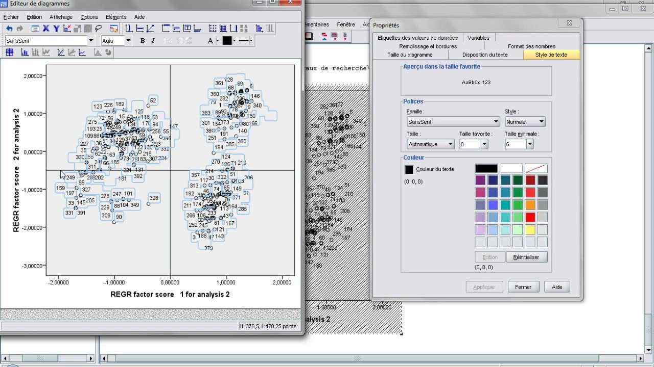 Formation SPSS : Analyse en Composantes Principales (ACP)