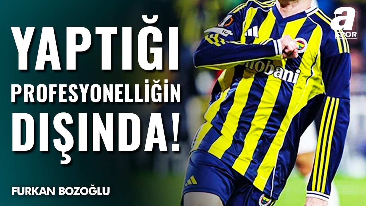 Fenerbahçe'nin Yıldız Futbolcusuna BOMBA GİBİ ELEŞTİRİLER! 