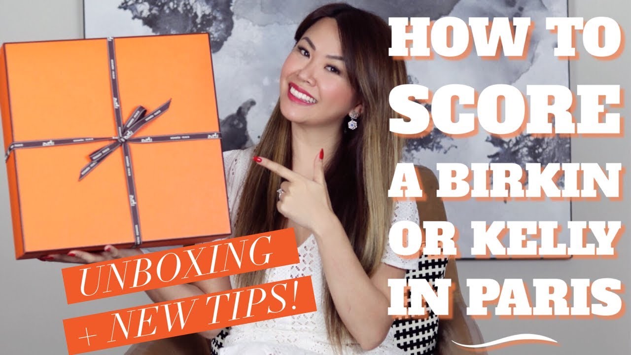 HOW TO SCORE A HERMES BIRKIN/KELLY IN PARIS! - UNBOXING + NEW ONLINE SYSTEM TIPS!