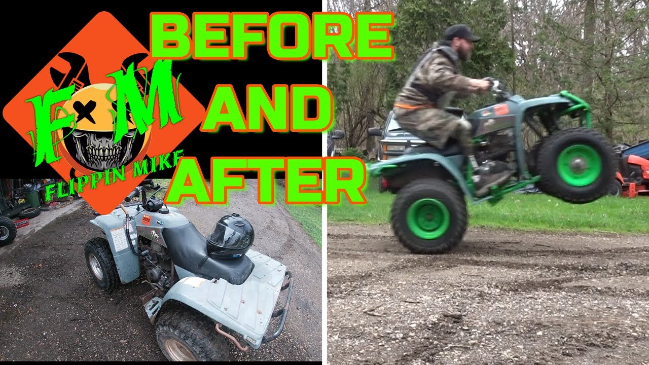 Restore Yamaha Timberwolf 250 and unboxing