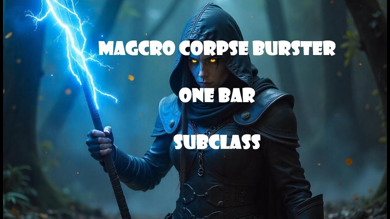Magcro Corpse Burster Subclass One Bar Build - ESO - U47