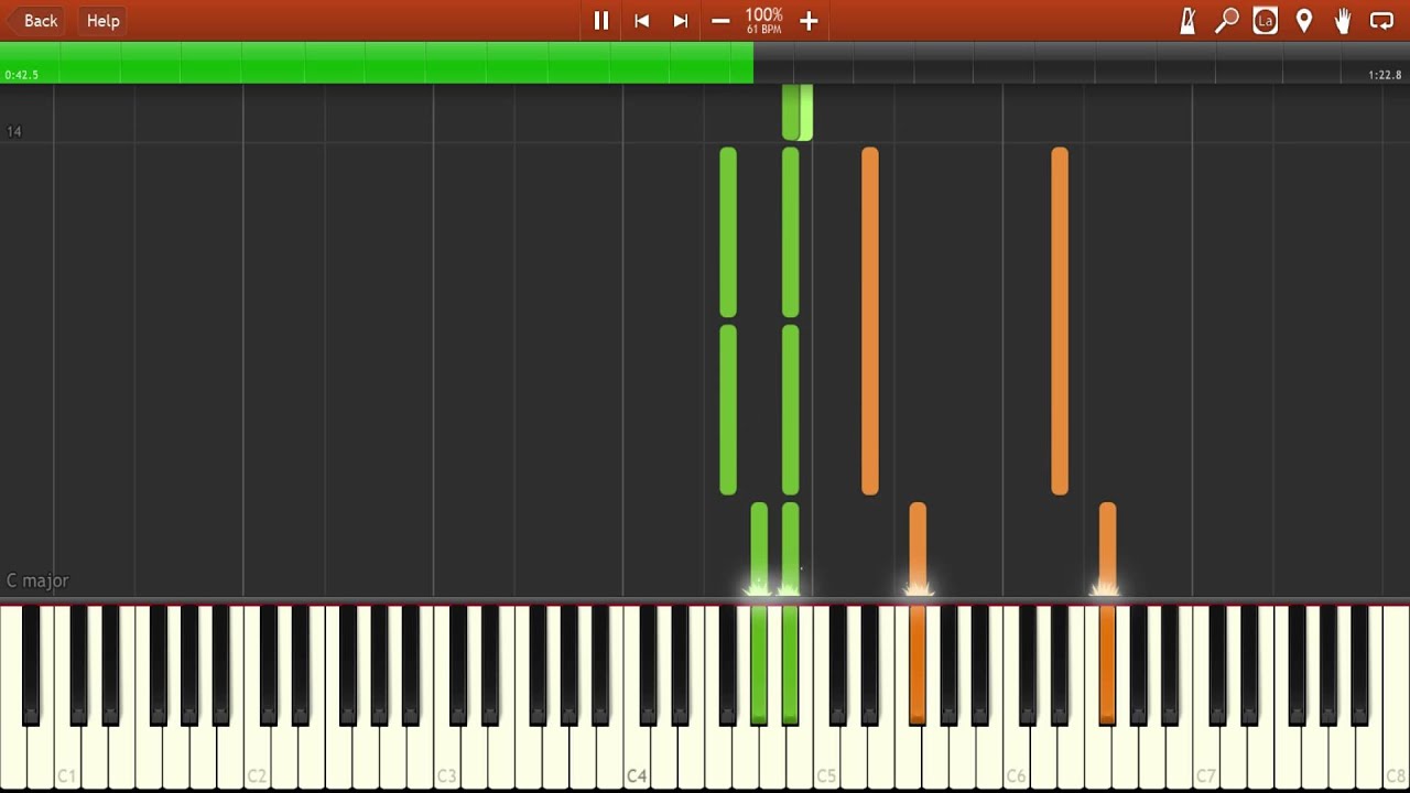 Evangelion - Dream Message [Piano Tutorial] (Synthesia)