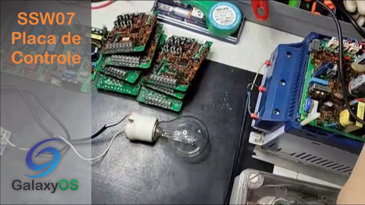 Turma II - Aula pratica II - Reparando placa de controle SoftStarter SSW07