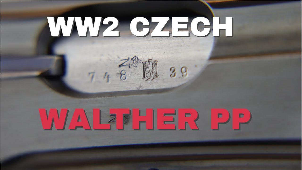 WW2 Rare Czech Walther PP and CZ Model 27 | Military and Police Pistols