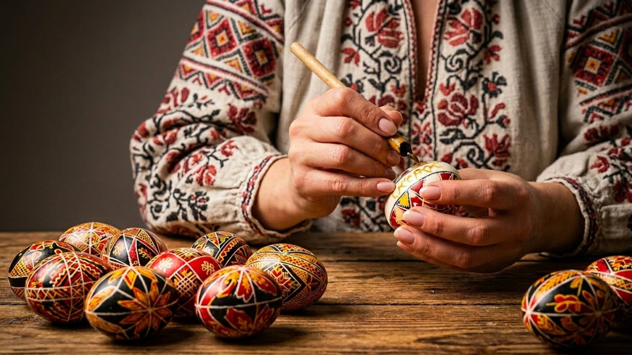 Pysanky Explained: The Hidden meaning behind Ukrainian Easter Eggs