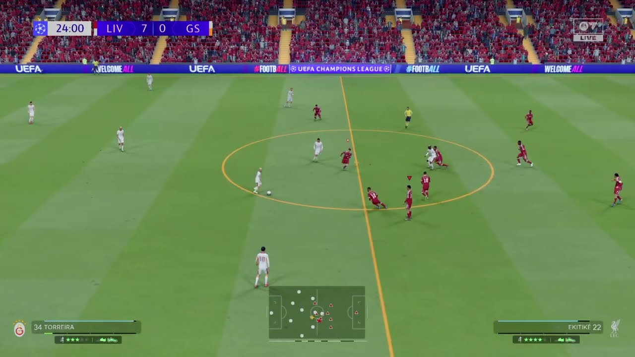 🇪🇺 Liverpool vs. Galatasaray 🇪🇺 | Champions League 2026|Octavos De Final|1ER. TIEMPO EA SPORTS FC 26
