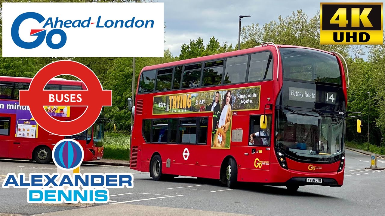 [Go-Ahead London: 14 Putney to South Kensington] Alexander Dennis Enviro400MMC Hybrid (EH84/YY66OYN)