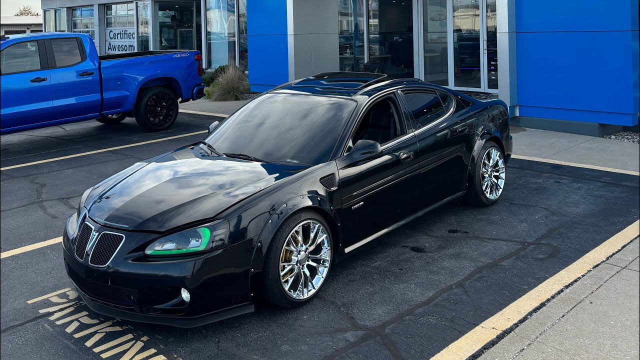 WIDEBODY PONTIAC GRAND PRIX GXP POV DRIVE *HARD PULLS* (NO TALKING)