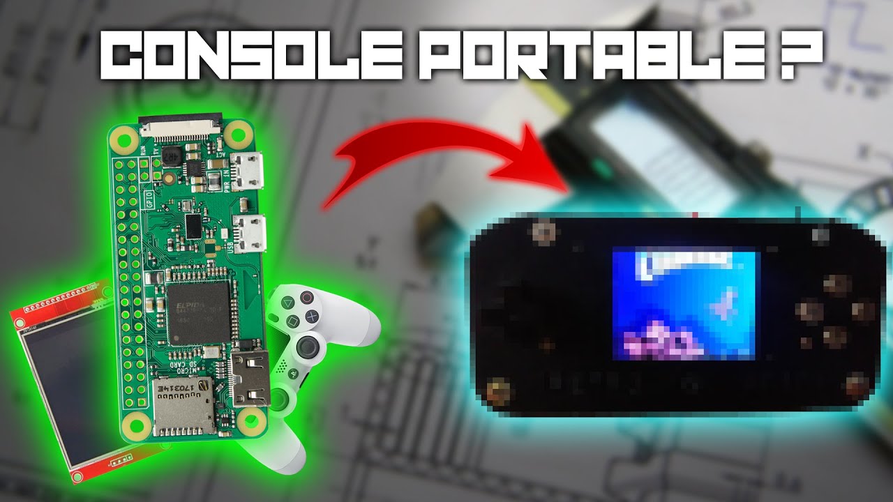 J'essaye de faire une console portable ( oui, je sais... )