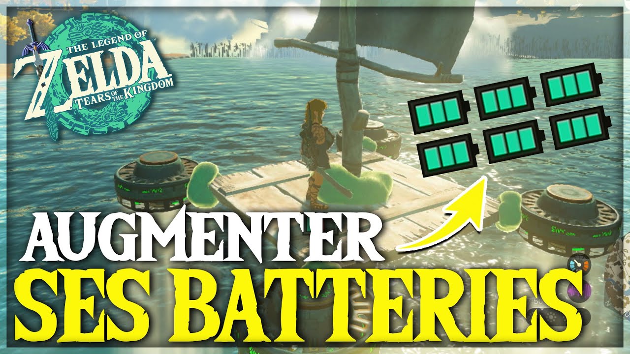 Comment AUGMENTER ses BATTERIES FACILEMENT dans Zelda Tears of The Kingdom ? - TUTO ZELDA TOTK