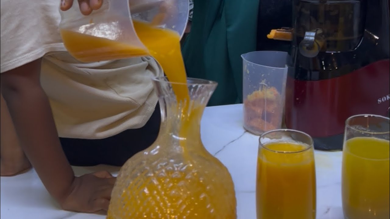 Voici comment faire le jus naturel maison bien fait et vite fait sans se salir 
