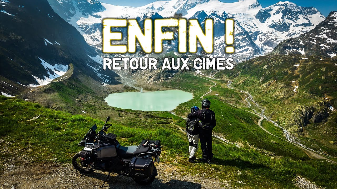 ENFIN ! Retour aux cimes – road trip majestueux en duo 🏍️  (BMW 1300 GS Adventure)