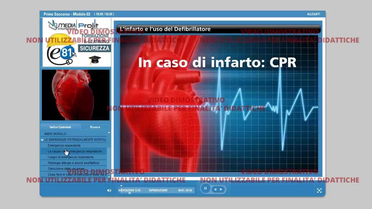 Corso Primo soccorso (Parte teorica online)