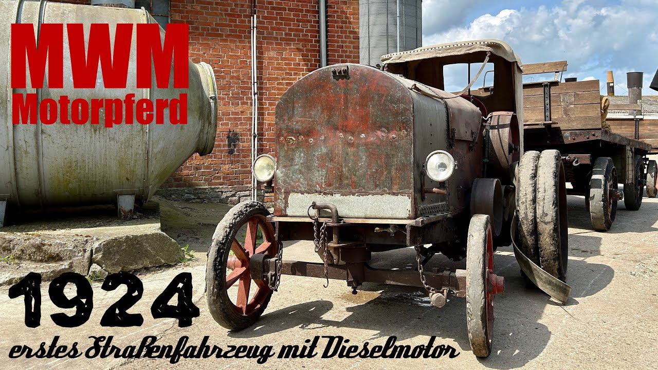 Start eines MWM Motorpferds #classictractor #lanzbulldog #diesel #dieselengine