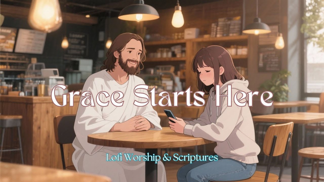Grace Starts Here | Uplifting Lofi Christian Worship & Scripture