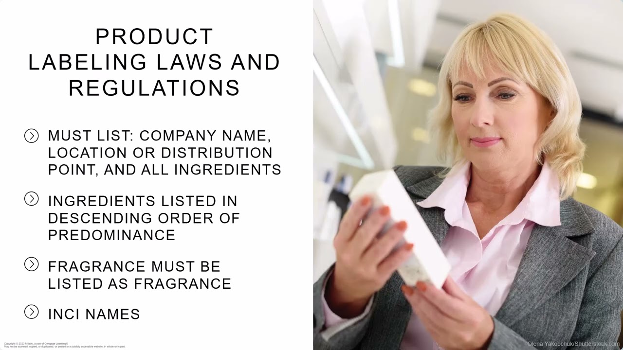 Chapter 6 Skin Care Products: Chemistry, Ingredients, and Selection