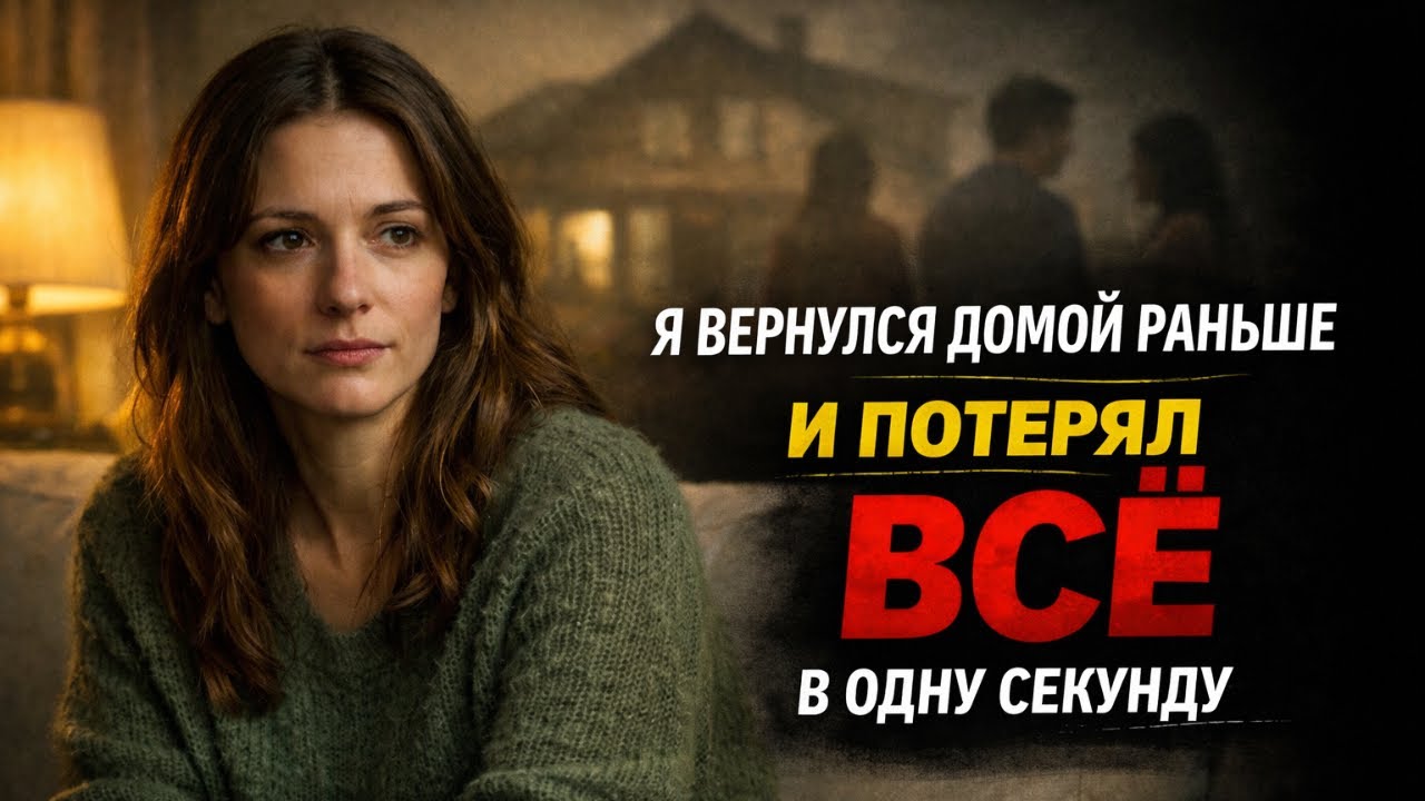 Я вернулся домой раньше и потерял всё в одну секунду | неверность рассказы |