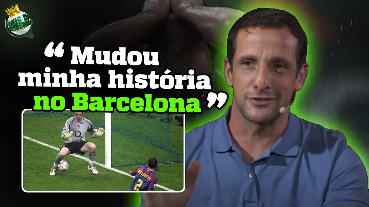 BELLETTI lembra gol na FINAL da Champions pelo Barcelona