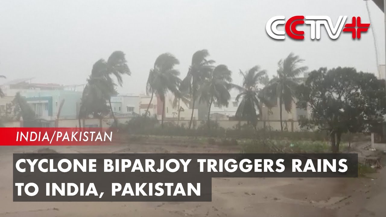 Cyclone Biparjoy Triggers Rains to India, Pakistan