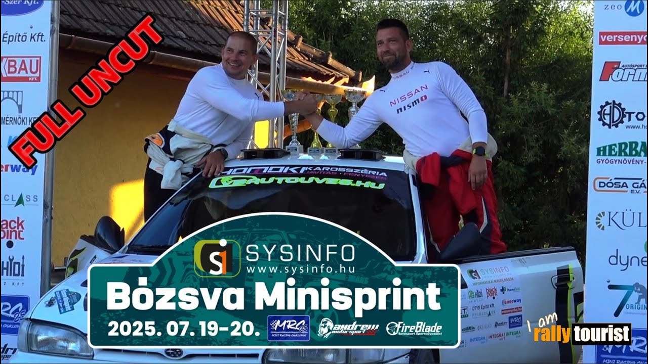 SysInfo Bózsva MiniSprint 2025. 07. 19-20. | FULL UNCUT | Premier respect version