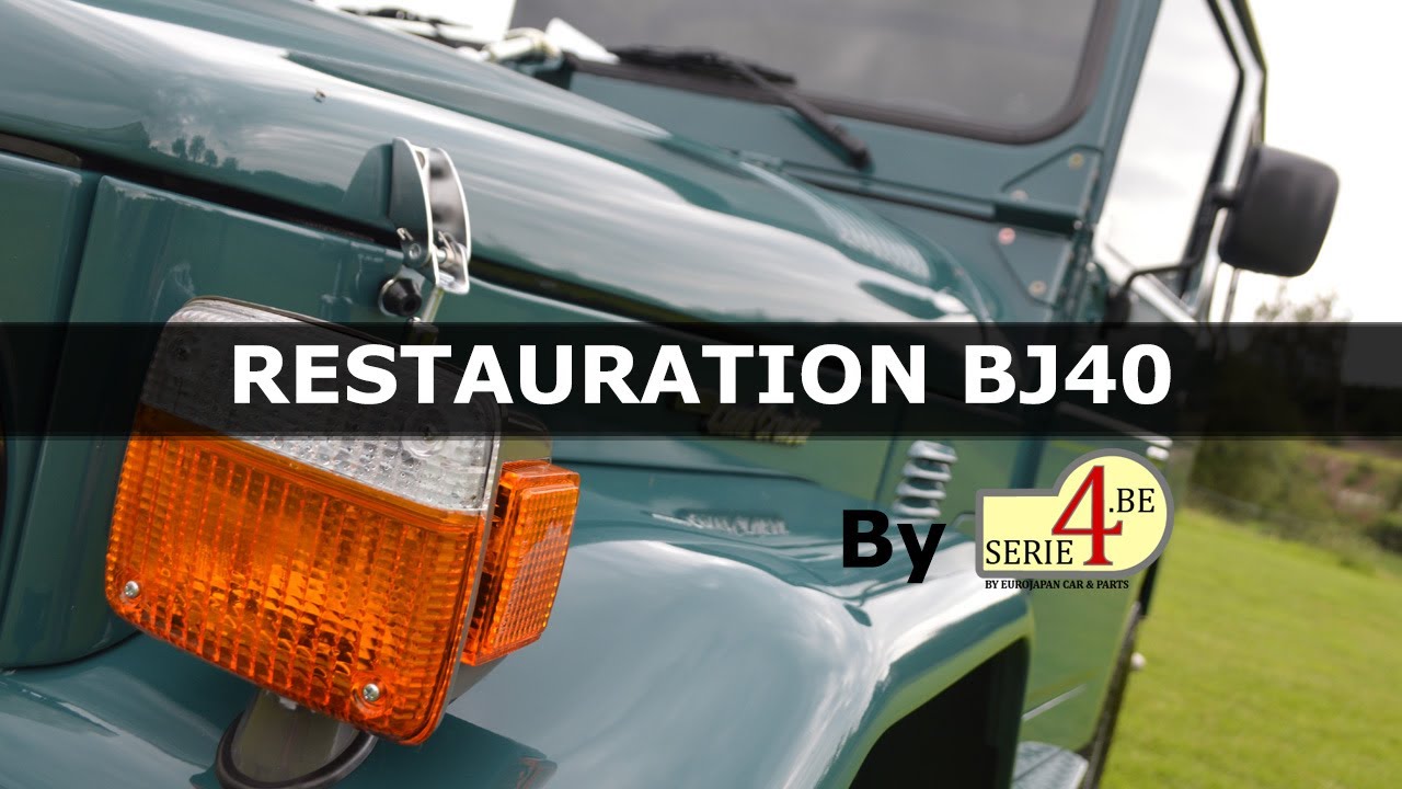 Restauration - Land Cruiser BJ40 Vert