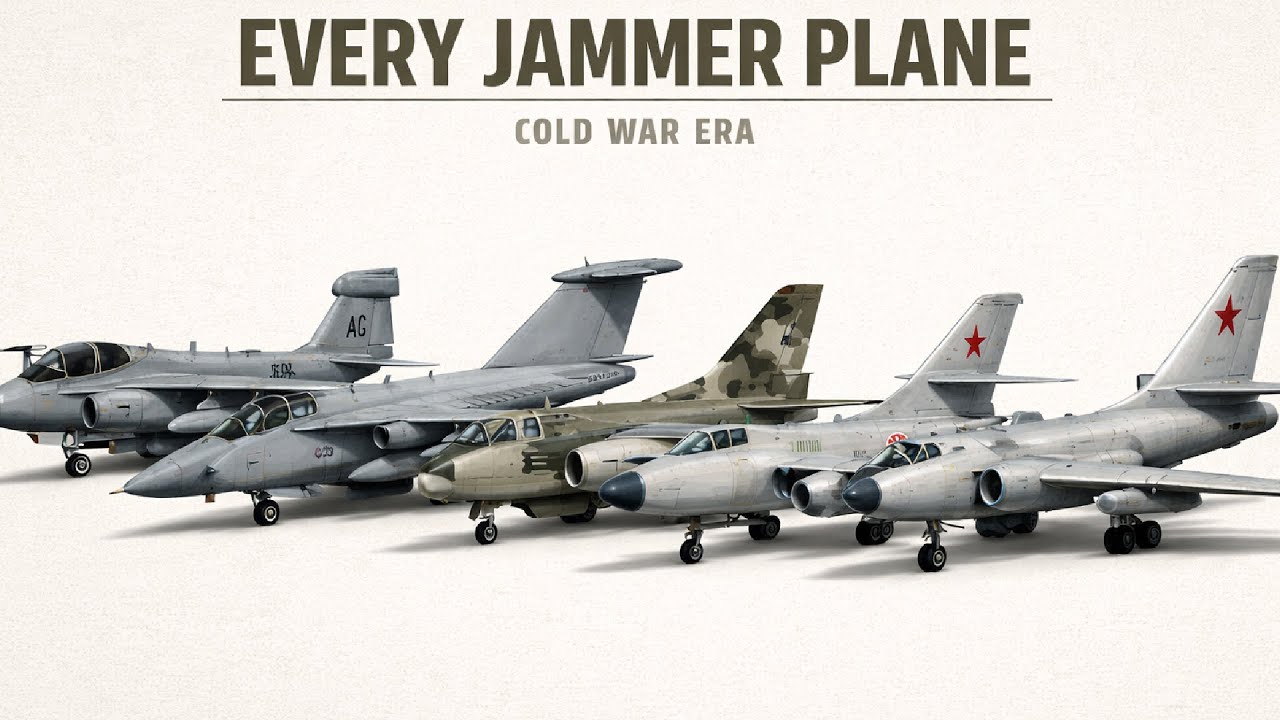Every Cold War Jammer Aircraft Explained