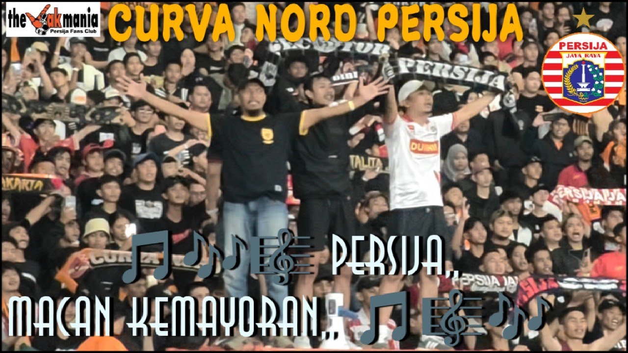Aksi CURVA NORD PERSIJA JAKARTA. #thejakmania #persijaday #gbk