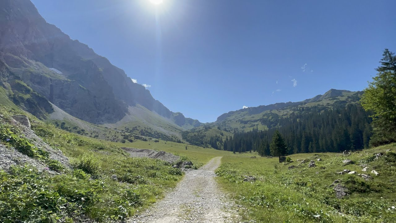 Hindelang - Retterschwanger Tal mit dem Rad (14. August 2021)