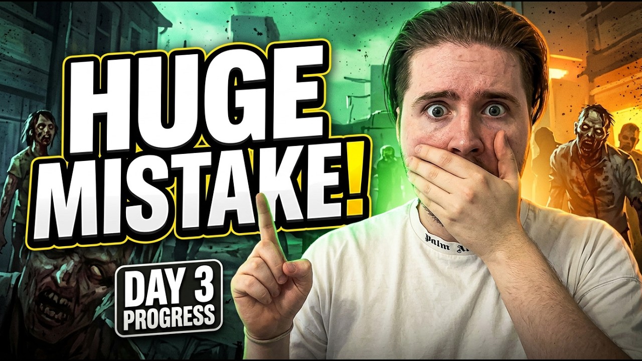 Project Zomboid Survival Series | Day 3 – Mistakes, Lessons & Progress!