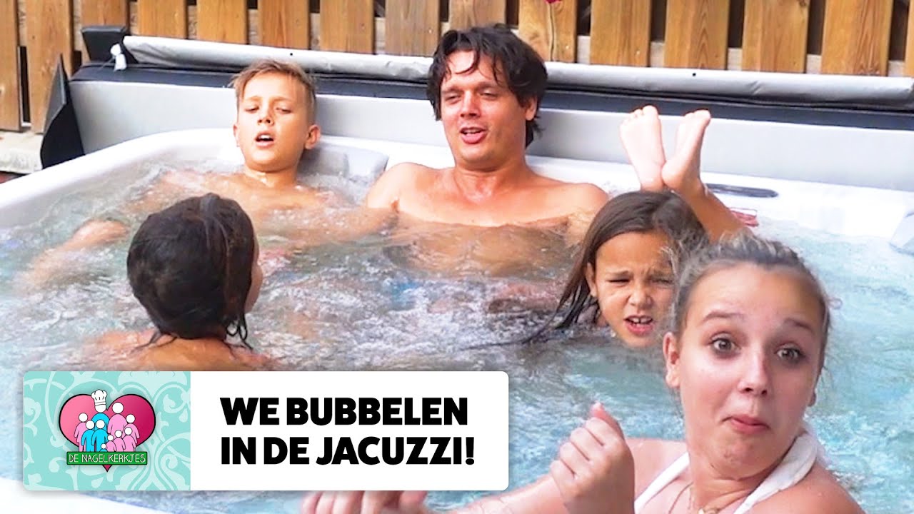 WE GENIETEN van onze NIEUWE JACUZZI! - #665