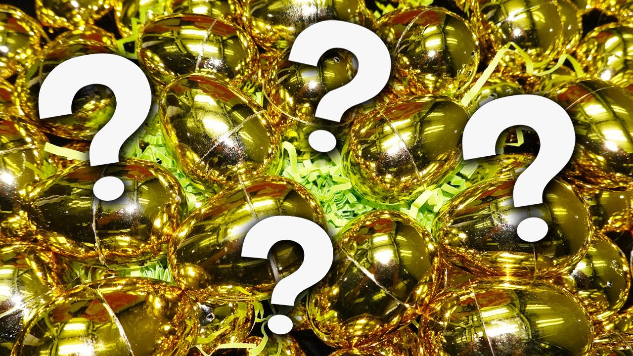 What's Inside of the Golden Mystery Eggs?