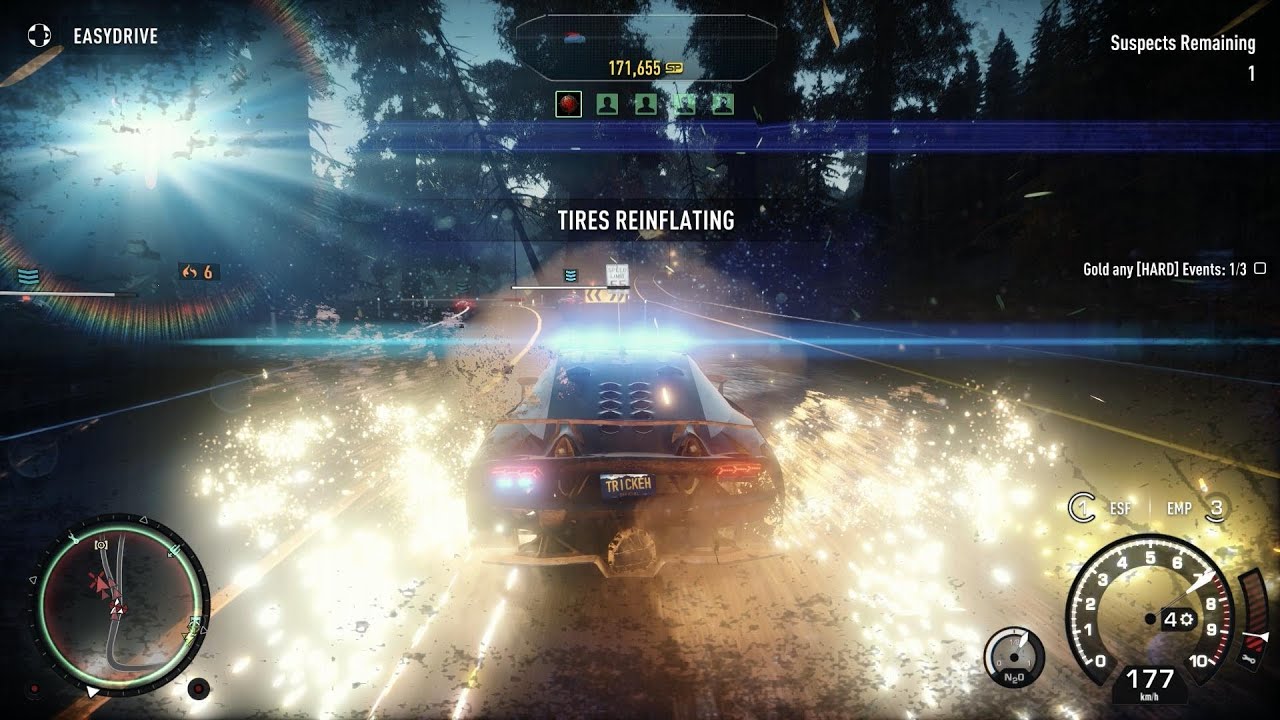 NFS Rivals - Lamborghini Sesto Elemento Cop - New Movie Pack DLC