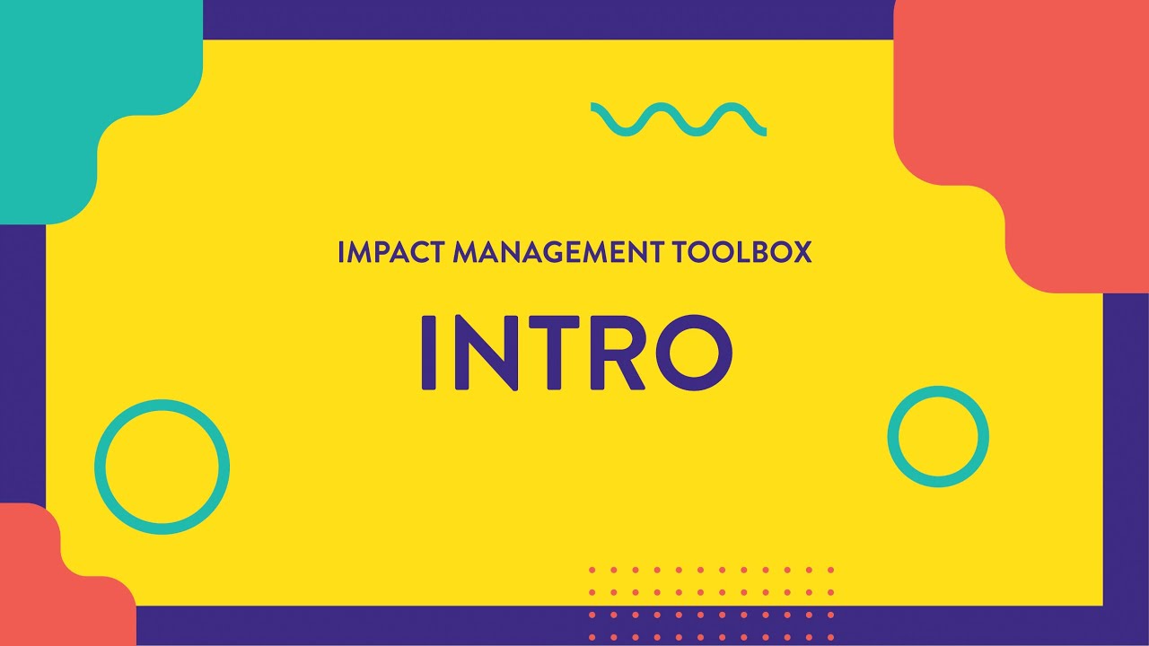 About Impact Management Toolbox