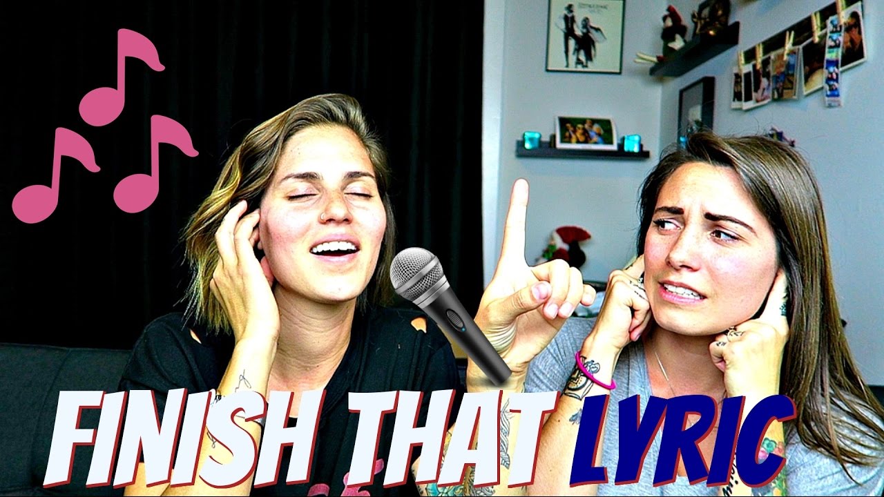 FINISH THAT LYRIC Part 2!! | Sam&Alyssa