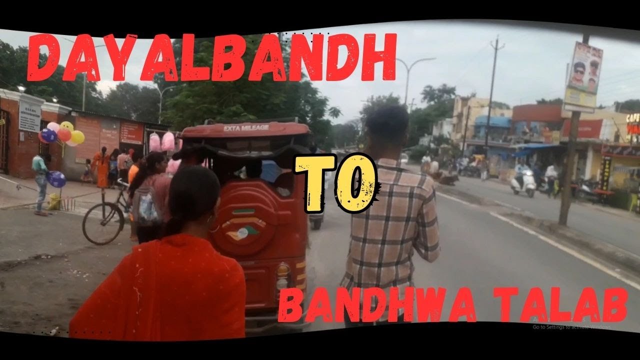 Dayalband chowk to Bandhawa talab Hemunagar  I  Bilaspur #bilaspurroadvlog