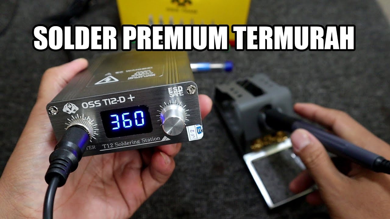 Solder station murah terbaik OSS T12D plus