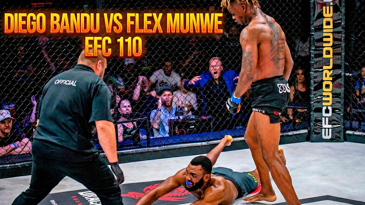 EFC 110: Diego Bandu FLATTENS Flex Munwe | FULL FIGHT