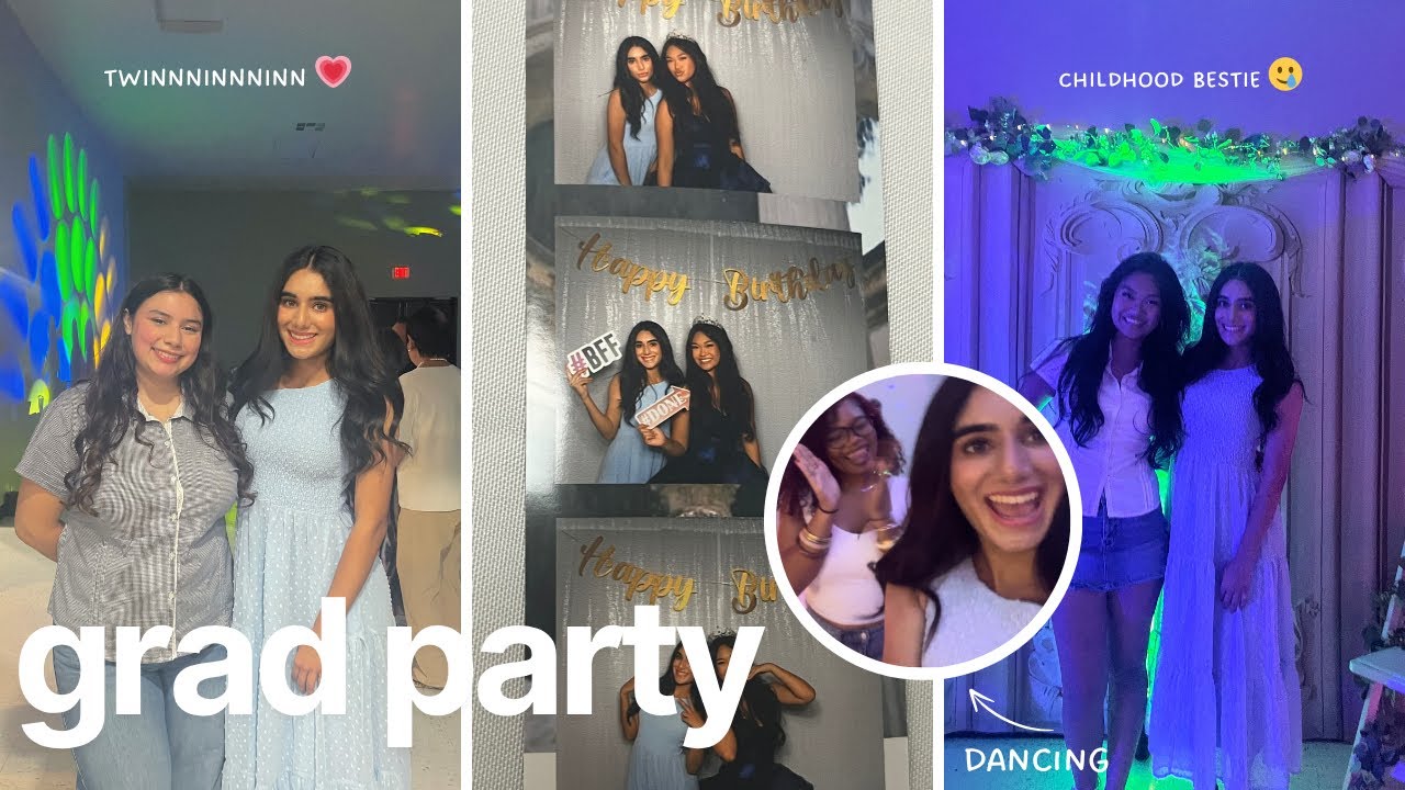 GRADUATION PARTY VLOG!!! #vlog #graduation #birthday #party
