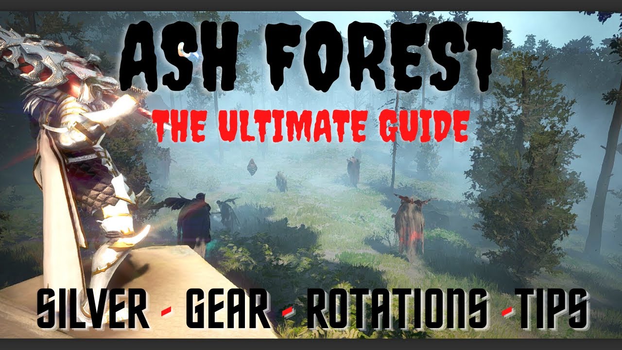 BDO - The Complete Ash Forest Guide - Gear, Rotations, Buffs, Loot, Silver per hour, Tips and Tricks