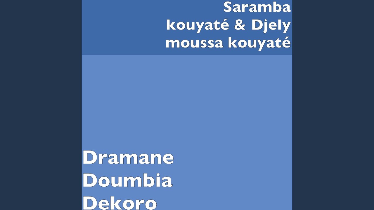 Dramane Doumbia Dekoro
