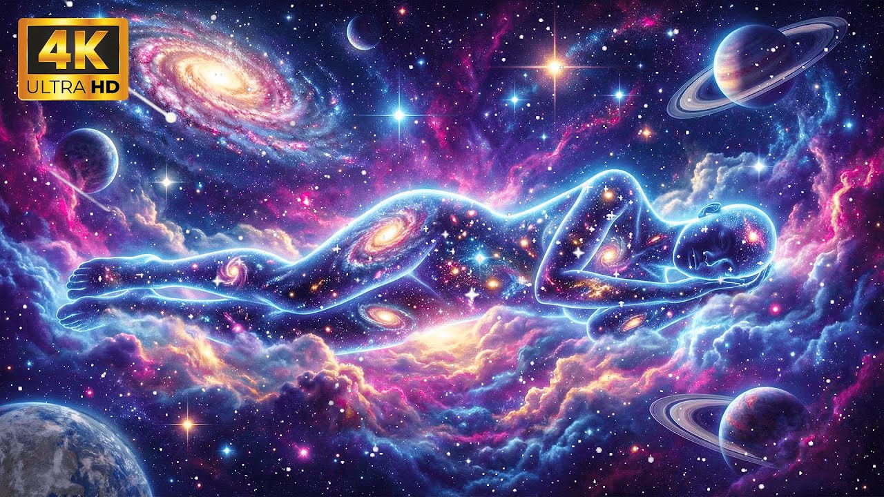 Calm Your Mind While You Sleep | 432Hz + 741Hz + 528Hz: Let Go of Negative Energy