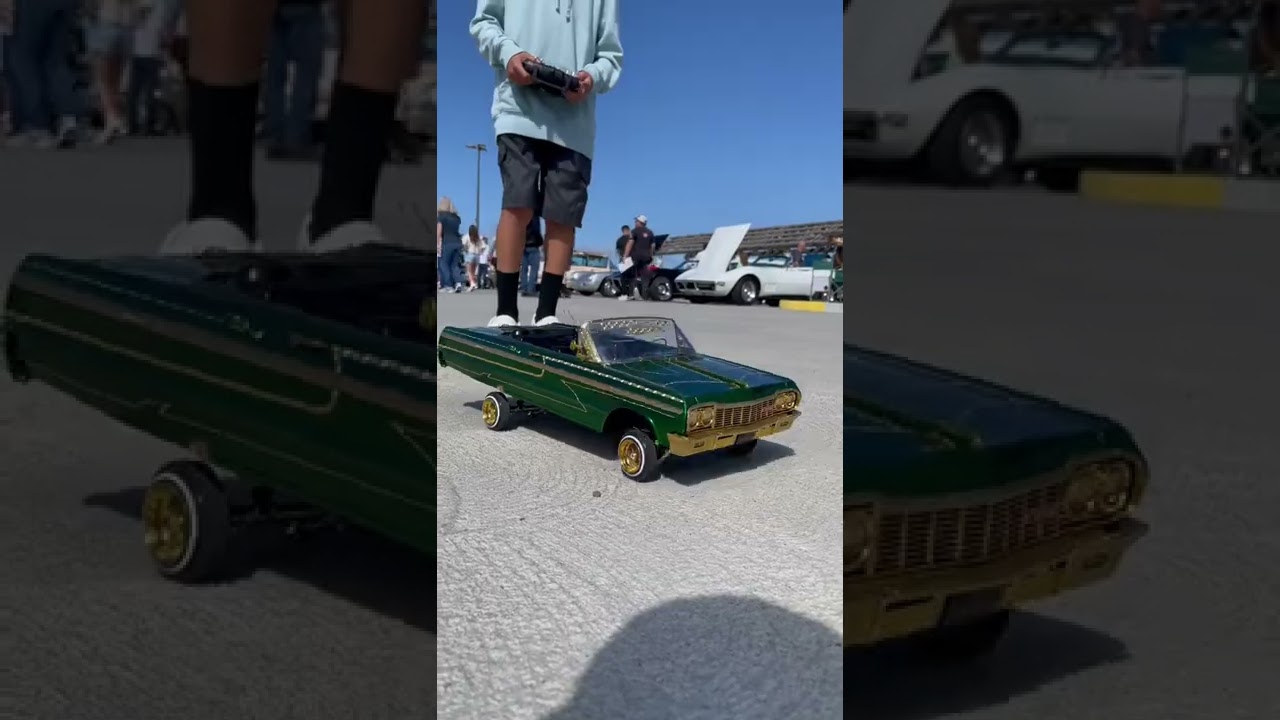 Кастомный Redcat lowrider chevy impala прыгает!