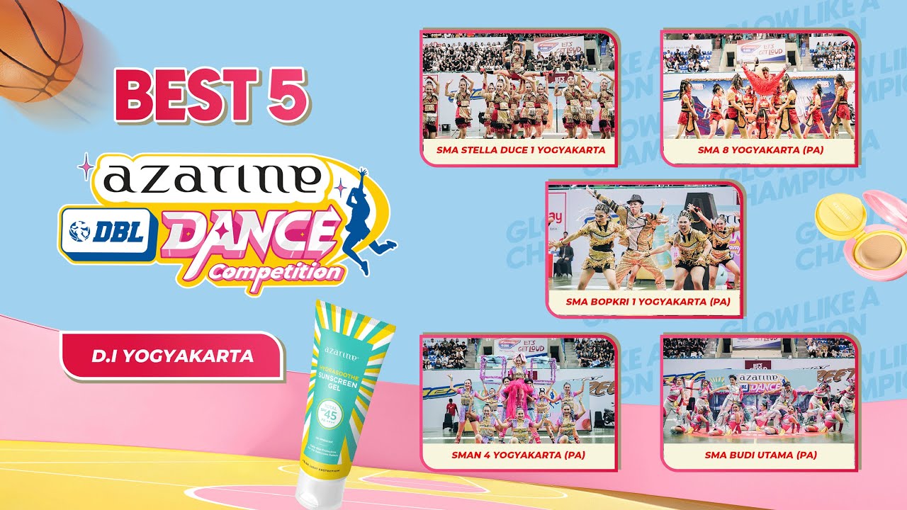BEST 5 AZARINE DBL DANCE COMPETITION D.I YOGYAKARTA