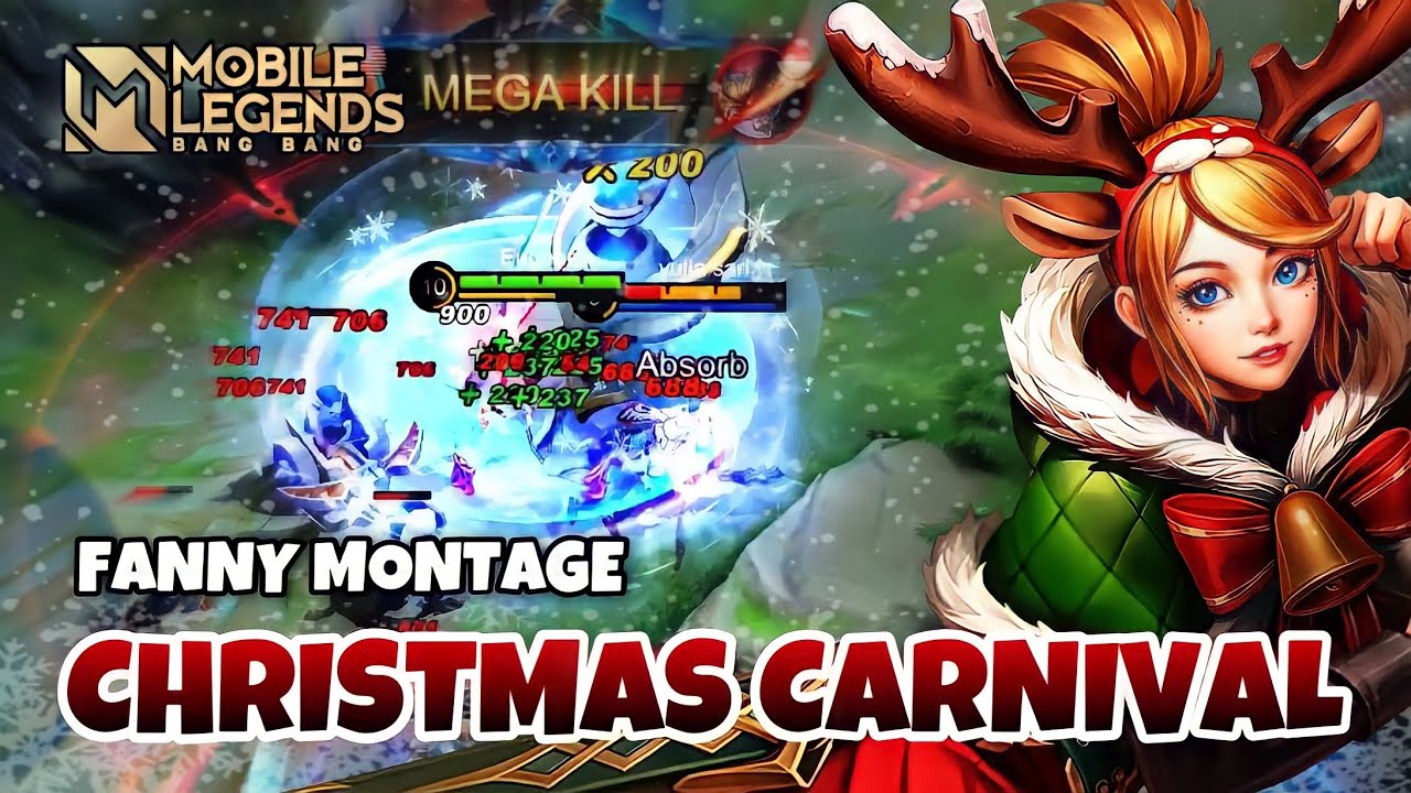 FANNY - CHRISTMAS CARNIVAL MONTAGE !! SMOOTH STRAIGHT AND AGGRESSIVE STYLE !! Fanny Montage || MLBB