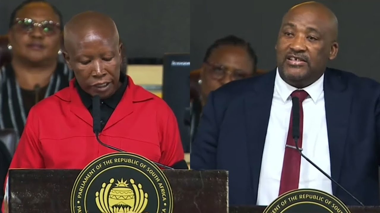 Gayton McKenzie vs Julius Malema 