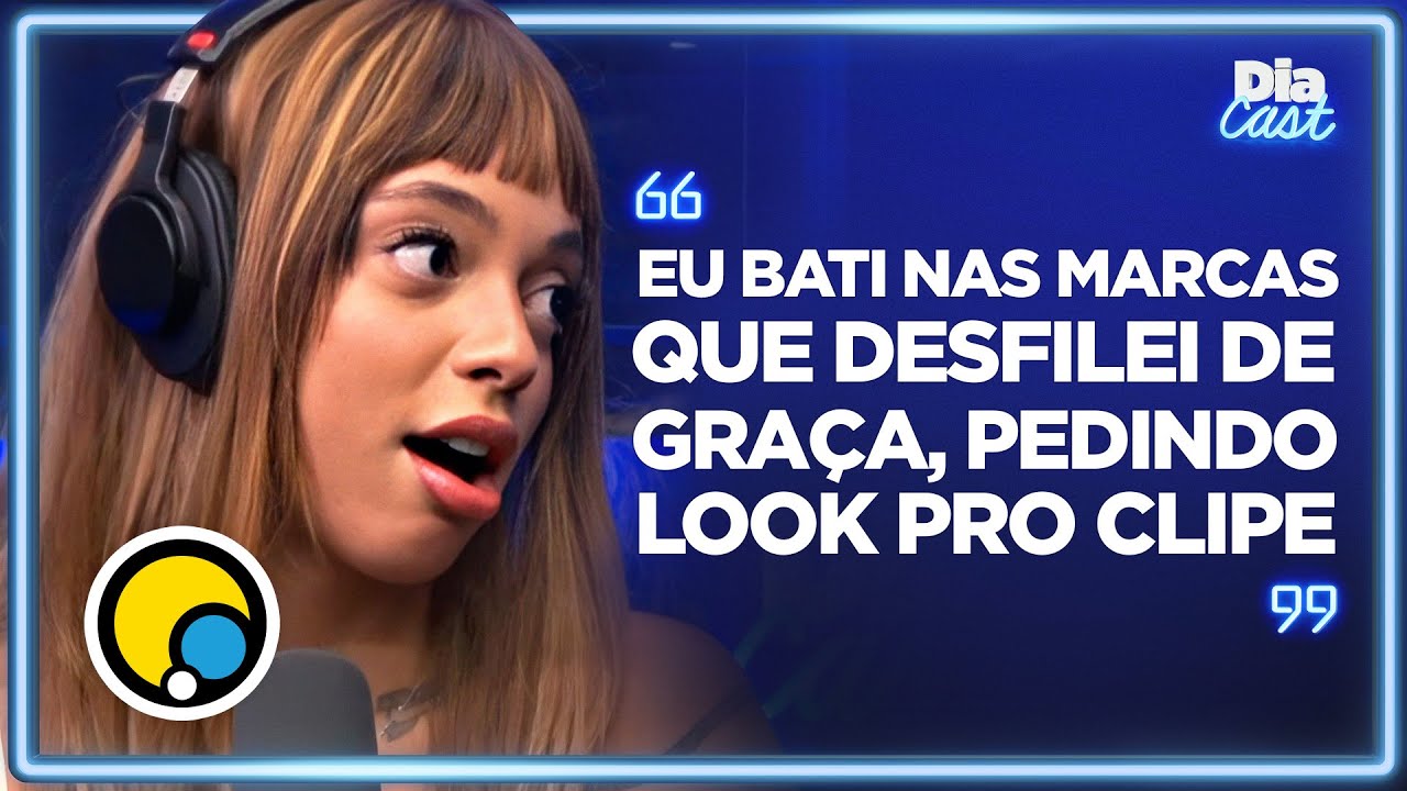 Urias fala sobre o reconhecimento como modelo e como cantora | Cortes do DiaCast