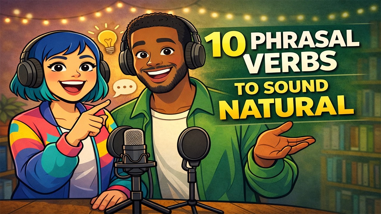 Stop Sounding Unnatural in English: 10 Phrasal Verbs You Need to Sound Like a Native
