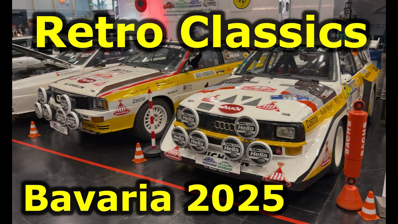 Besuch der Retro Classics Bavaria 2025 in Nürnberg
