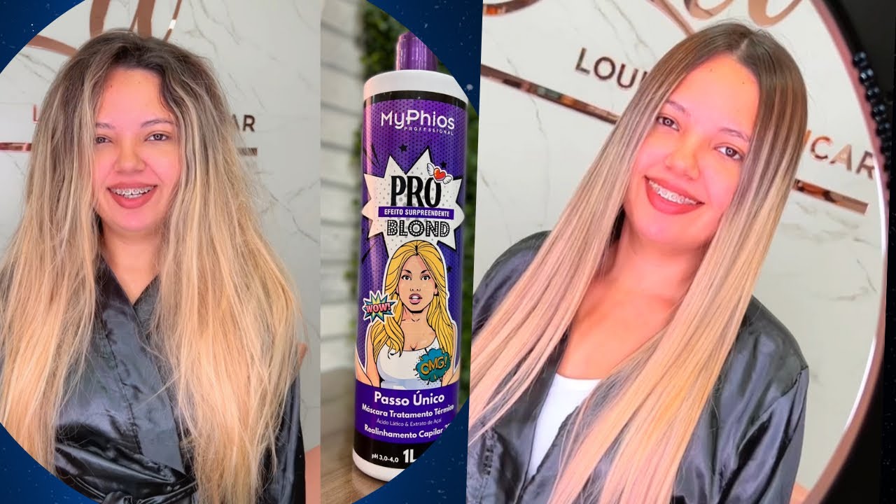 Progressiva para loiras sem formol - PRO BLOND MYPHIOS